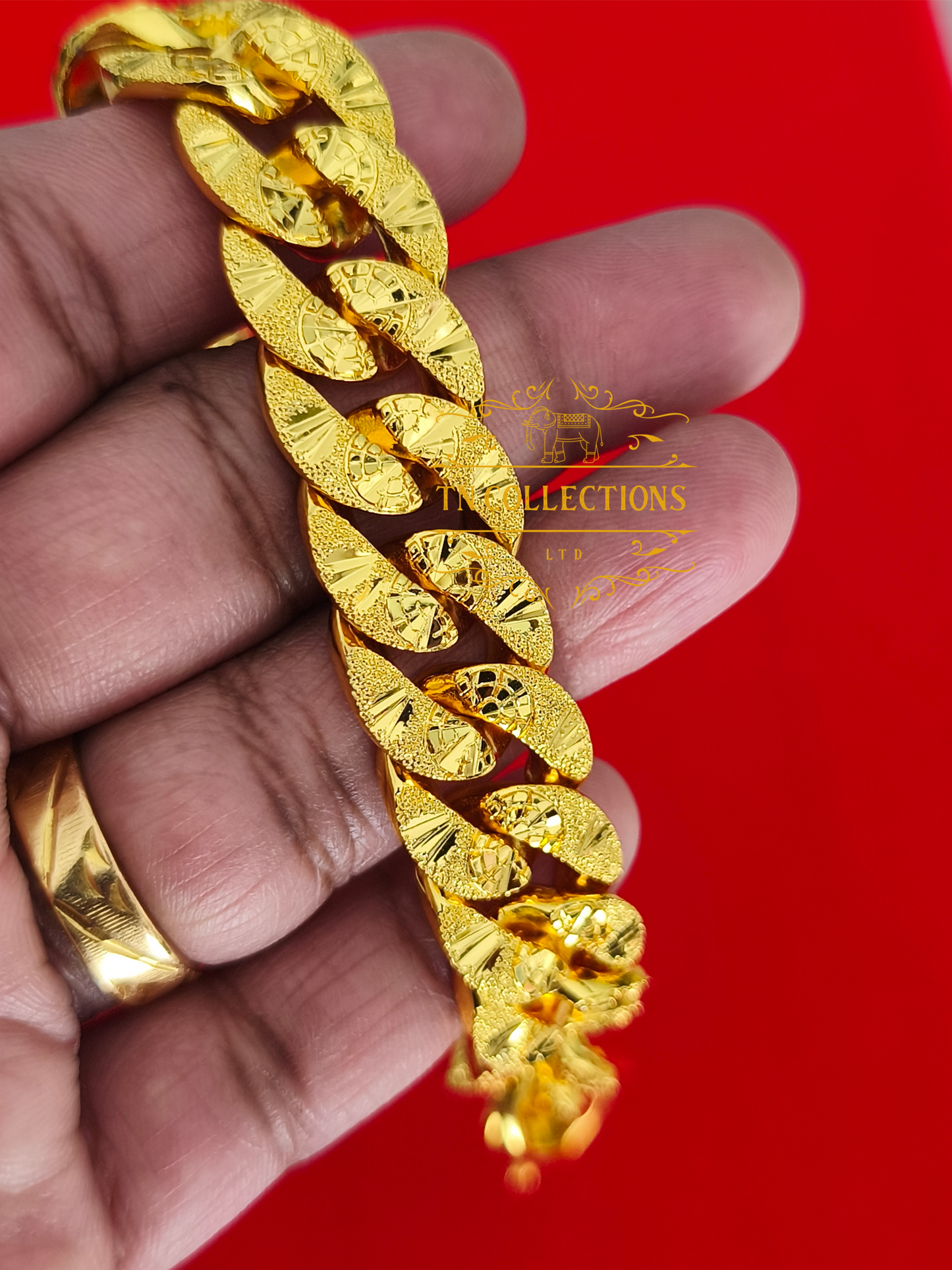 Highly Gold Plated Men's Bracelet