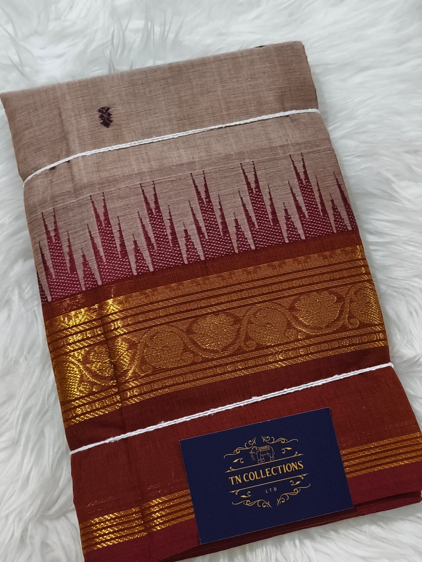 Traditional Pure Kanchi Cotton Saree