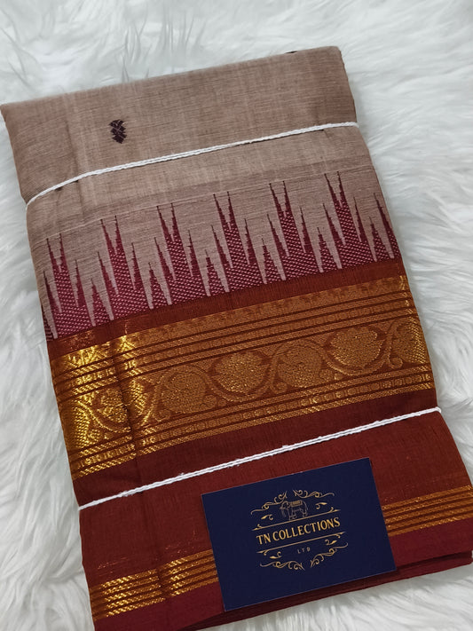 Traditional Pure Kanchi Cotton Saree