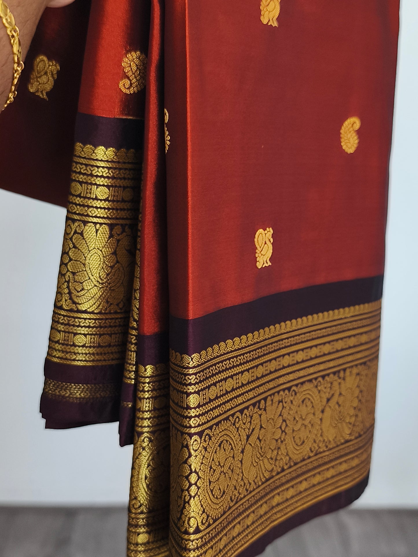 Vintage Premium kanchi Semi Silk Saree