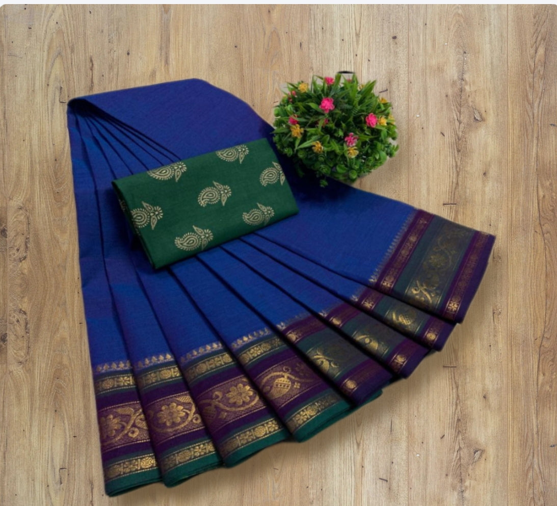 Chettinad Cotton Saree
