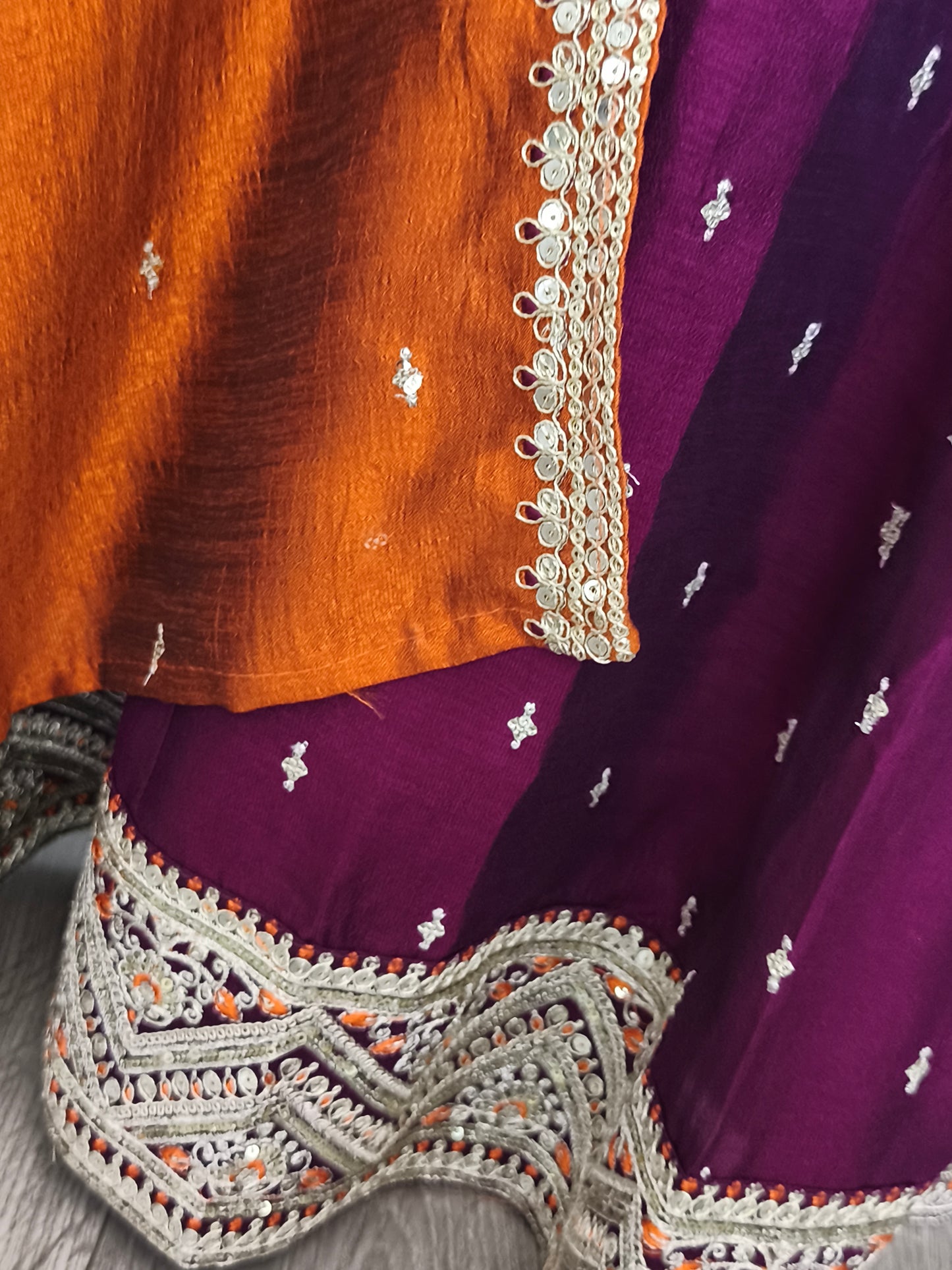 Grand 3pcs Party wear Anarkali Dress