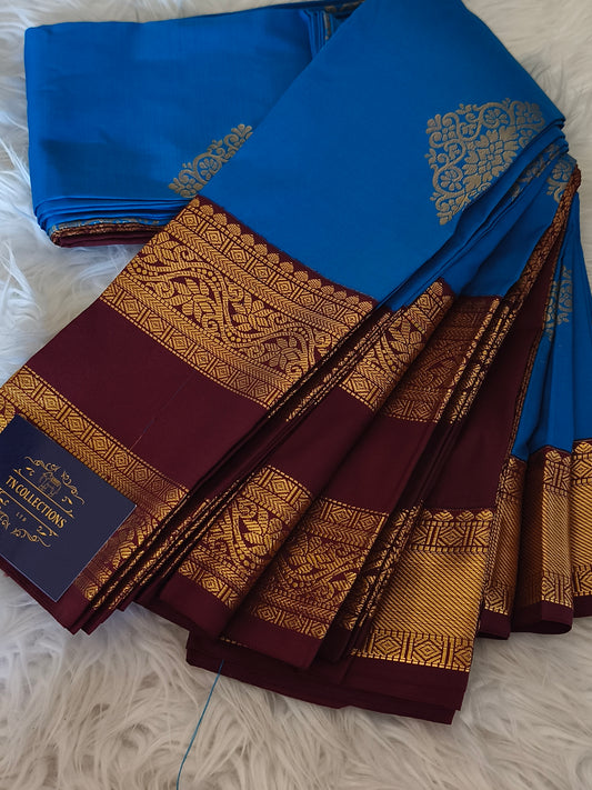 Premium Kanchi Semi silk saree
