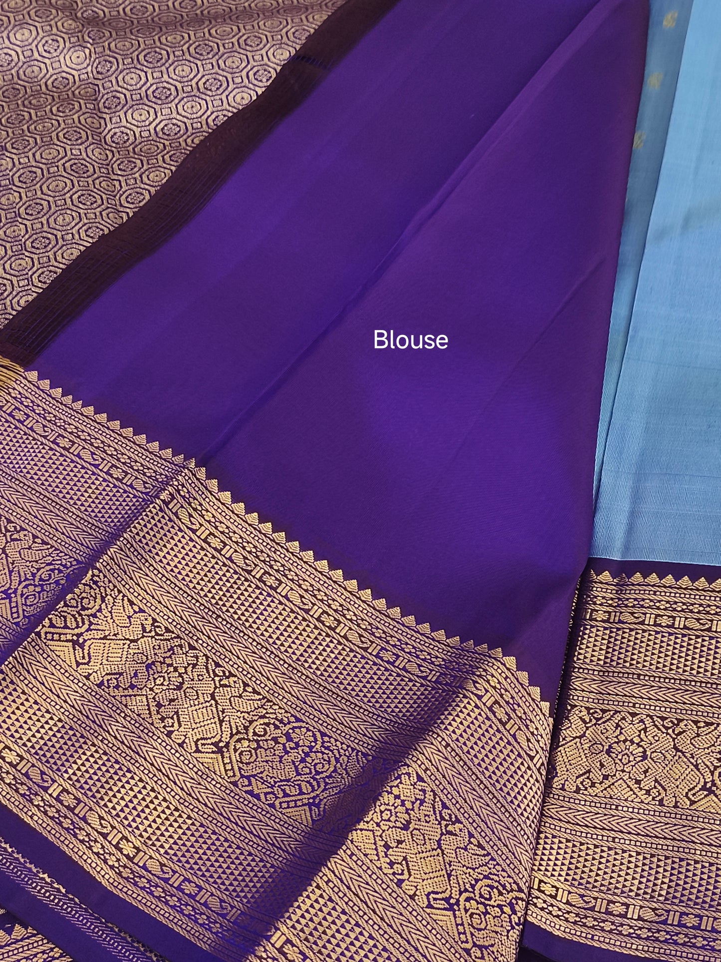 Pure Handloom kanchipuram Silk Saree