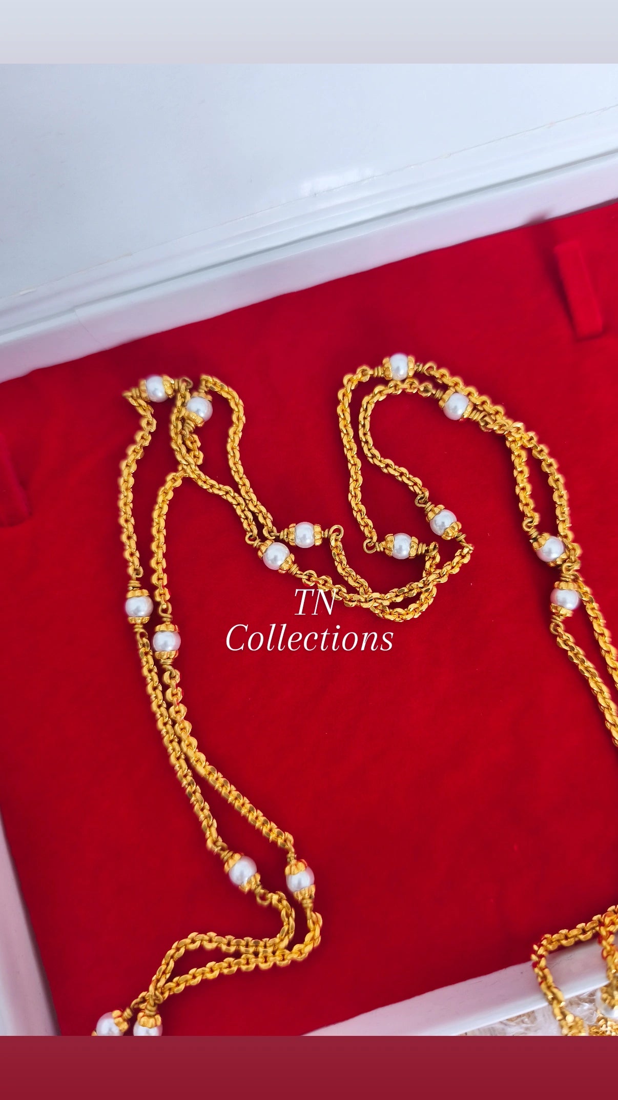 22ct Gold plated Traditional Alli Marakatha Pathakkam
