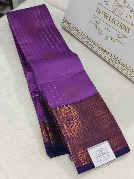 Kanchipuram vairaoosi Soft Silk Saree