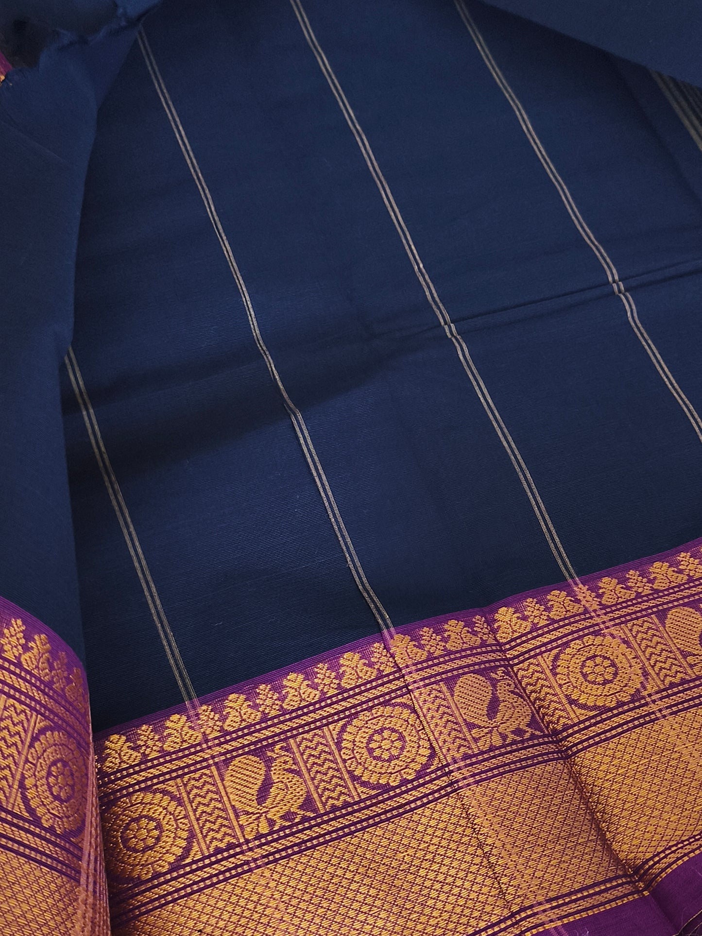 Pure Handloom Kanchi Cotton Saree