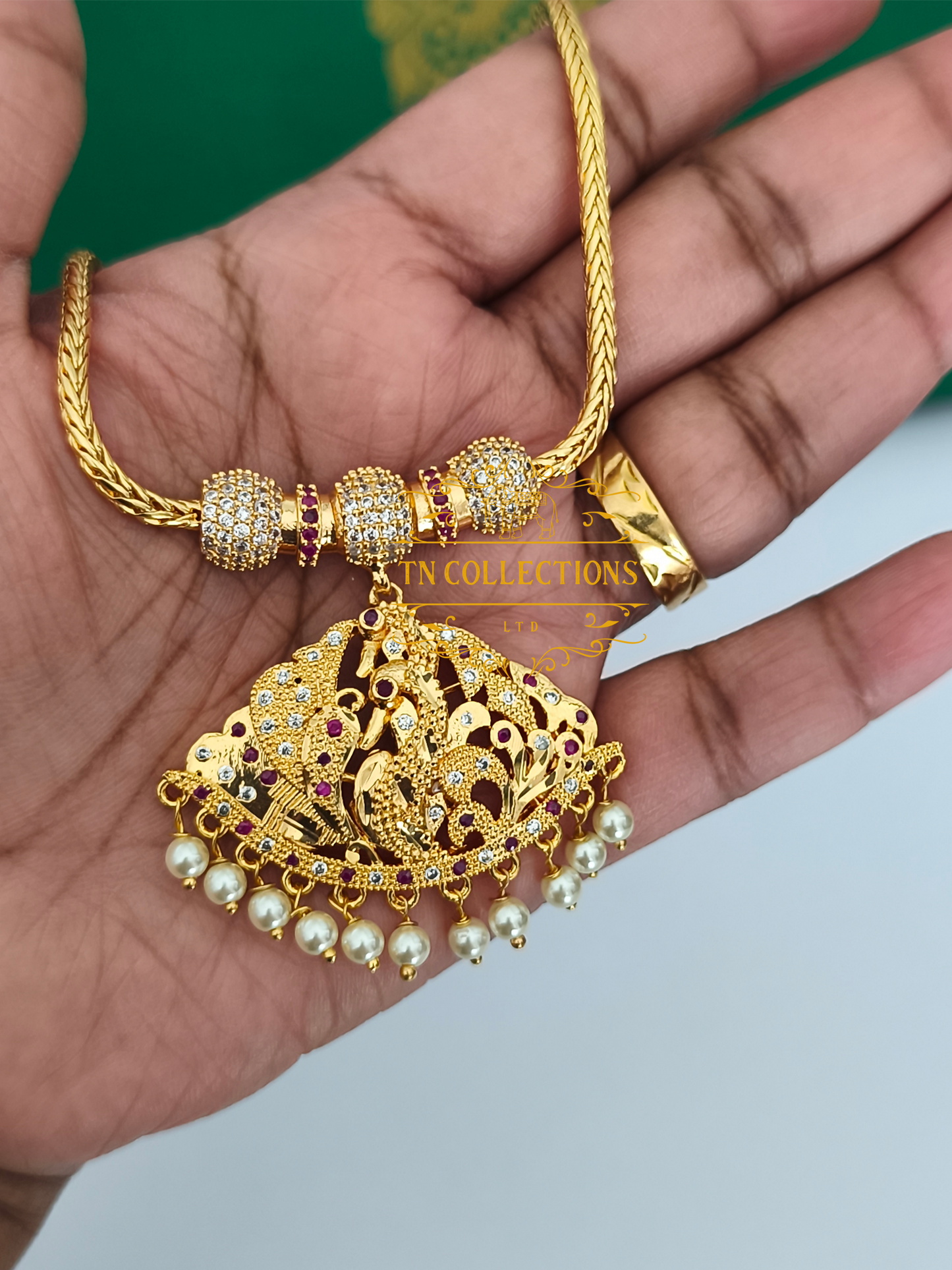 Micro Gold-Plated Traditional Attiyal