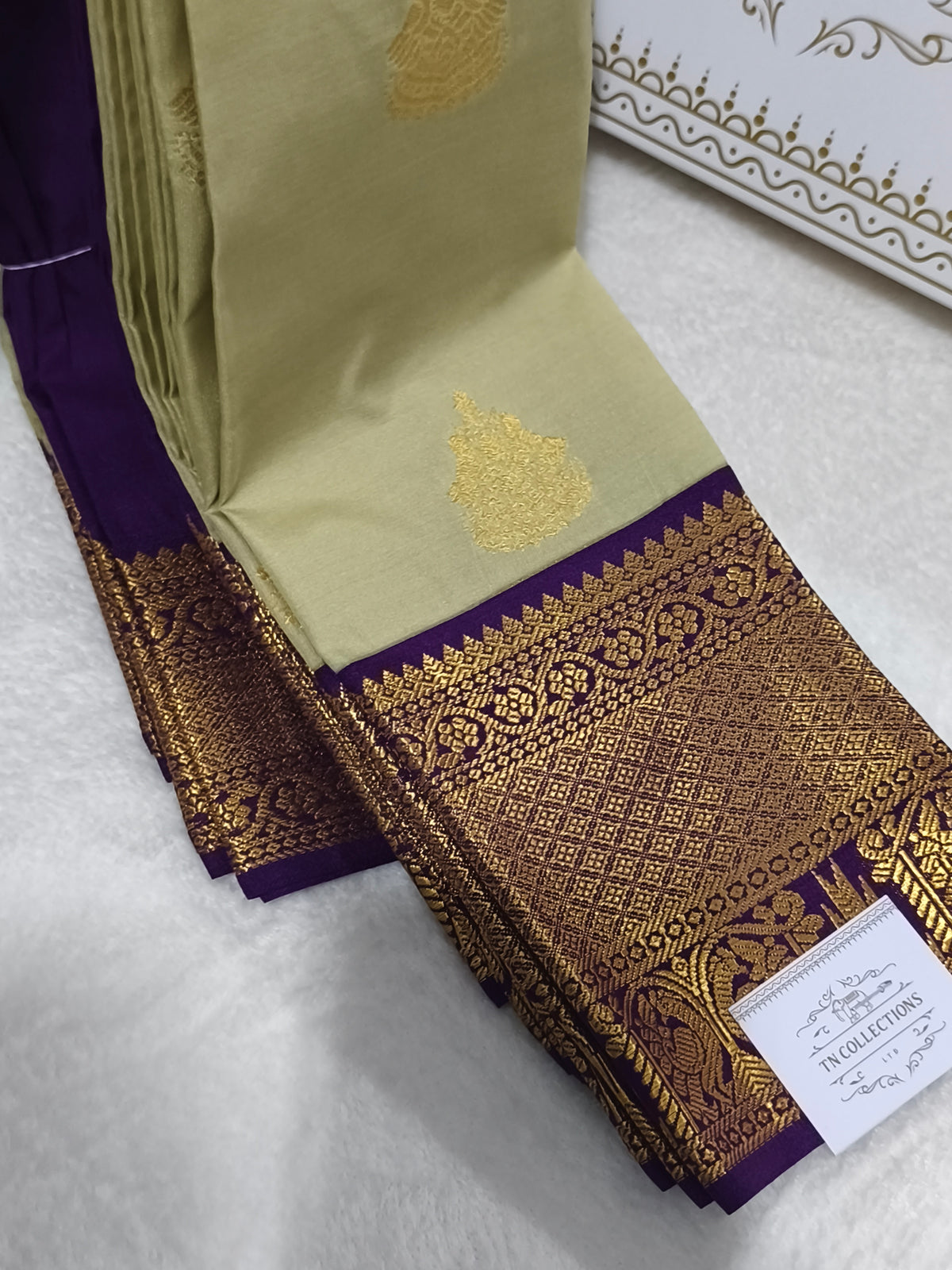 Premium kanchi semi silk saree