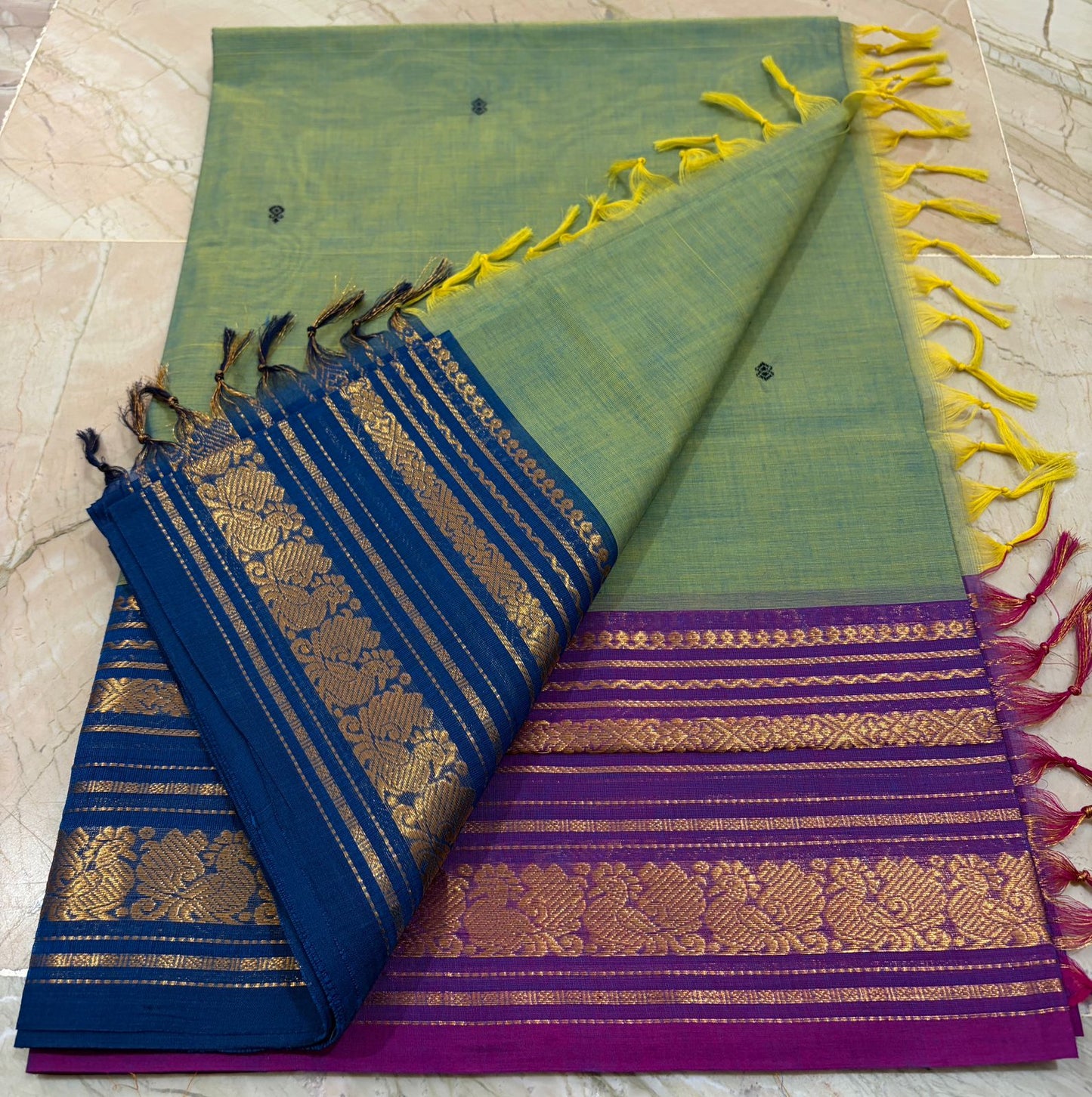 Pure Kanchi Cotton Saree
