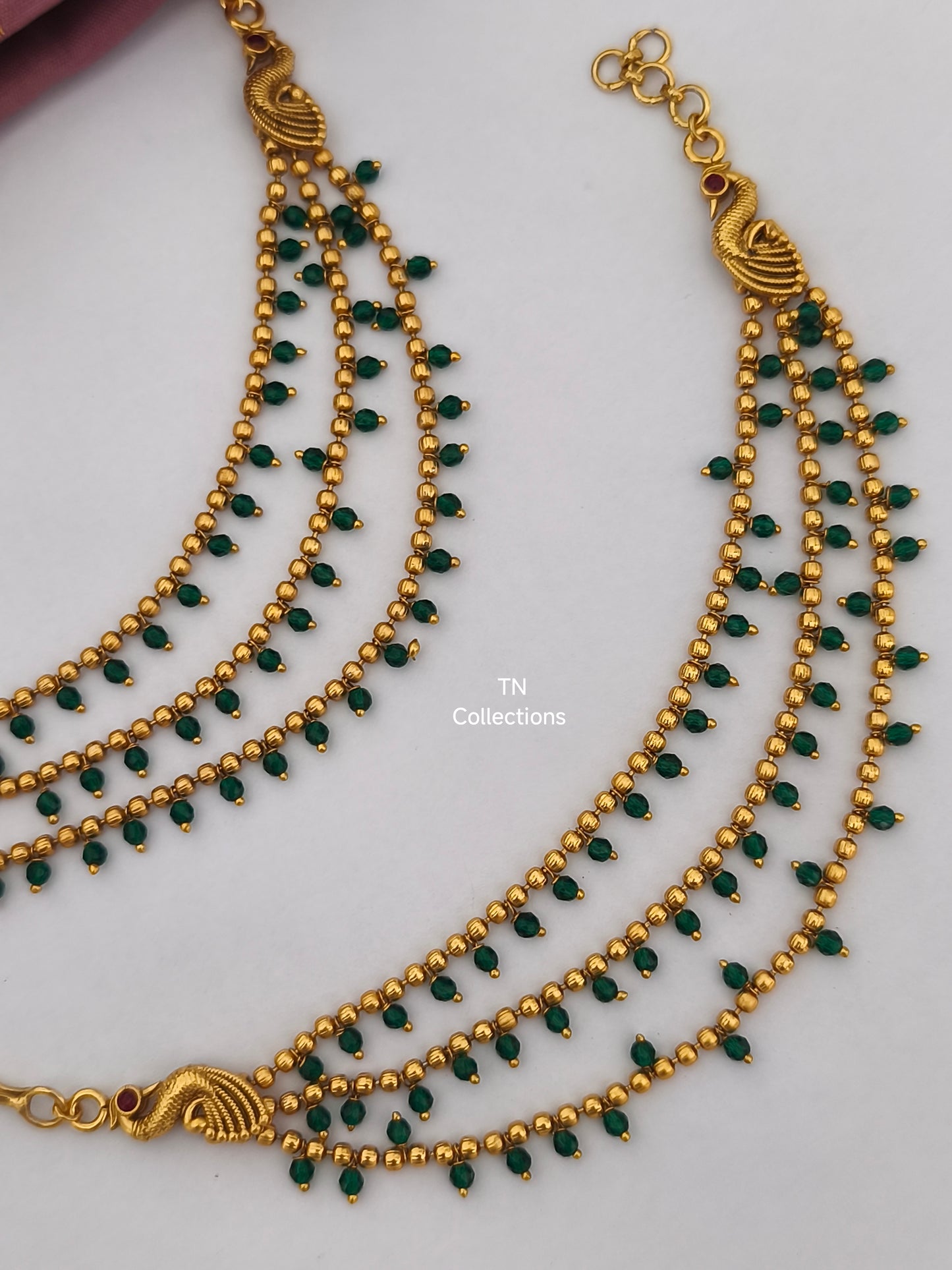 Antique Polish Emerald green Maatal