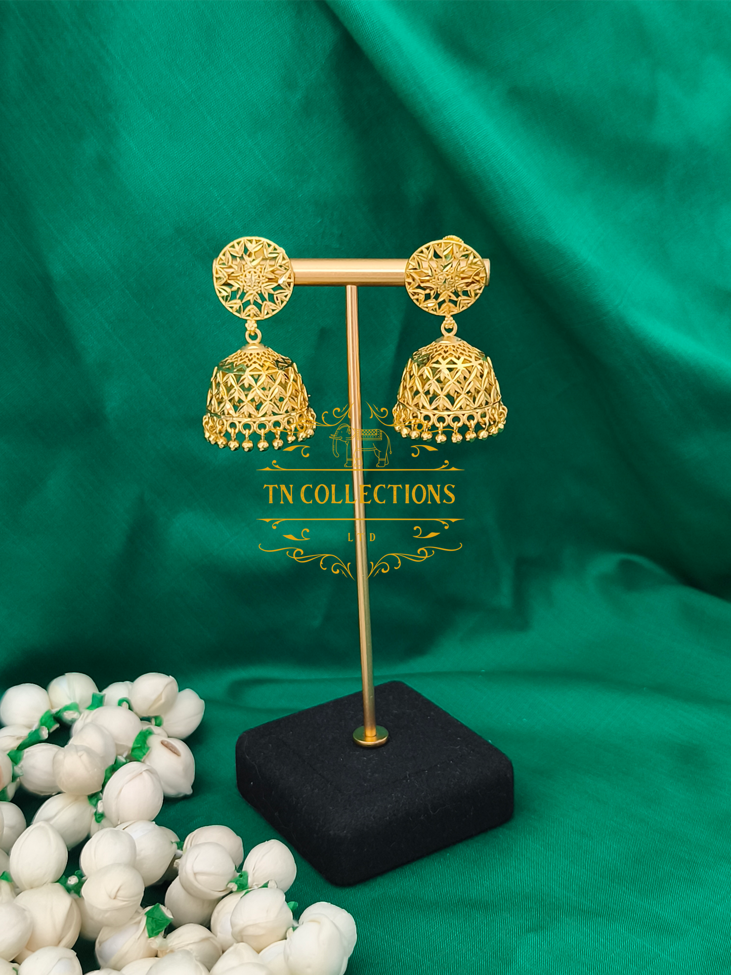 Highly Gold-Plated Traditional Jumka