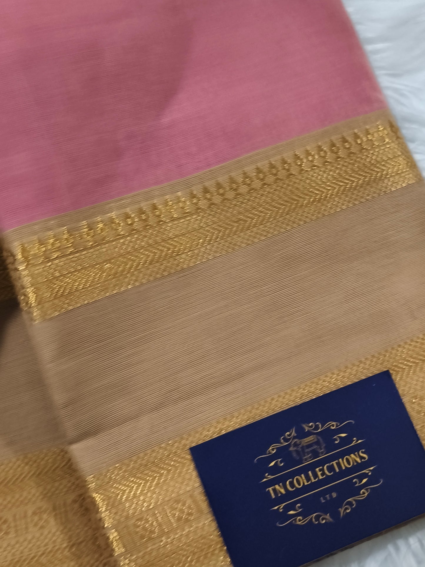 Pink Chettinad Pure cotton Saree