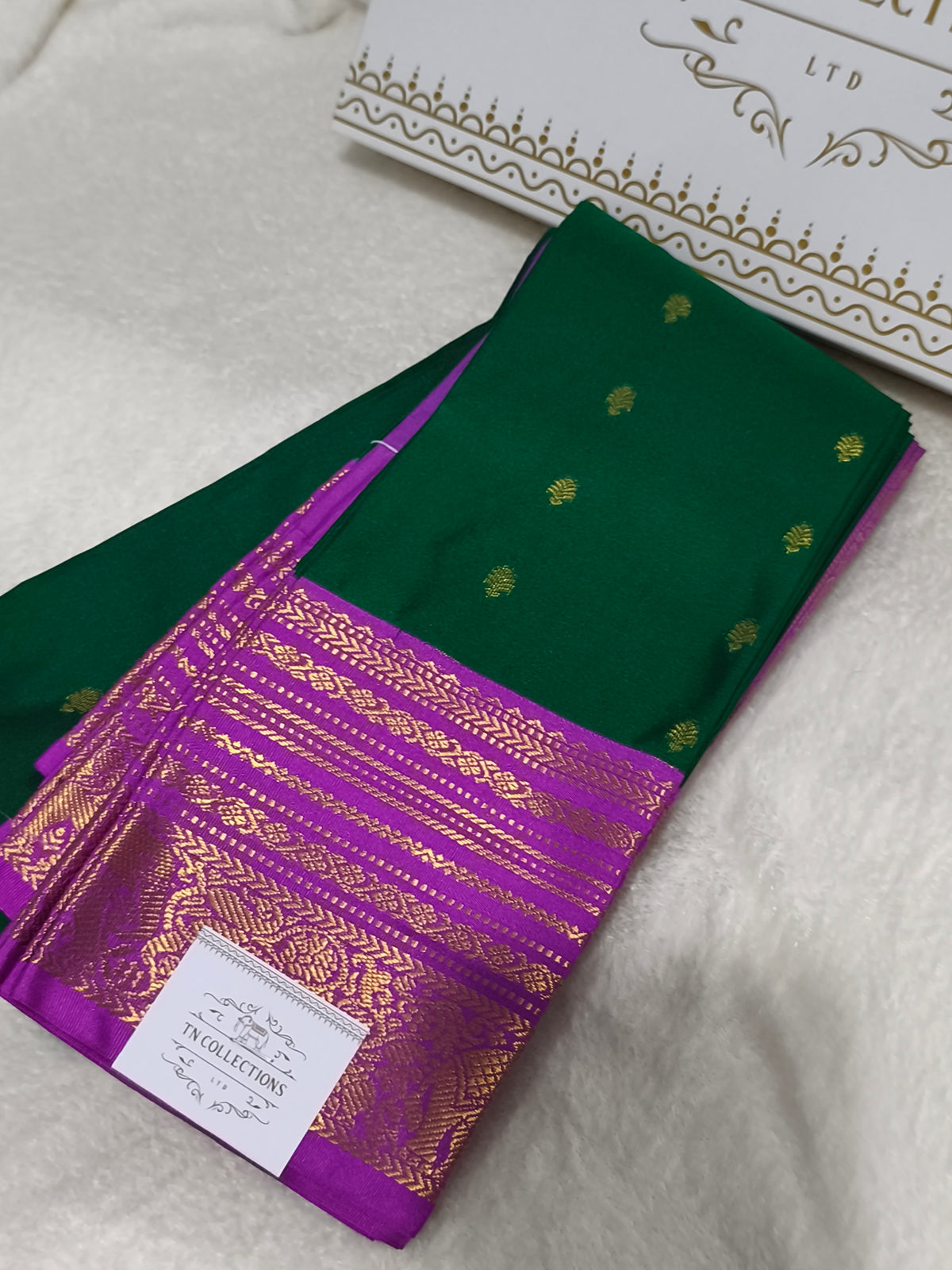 Premium kanchi semi silk saree