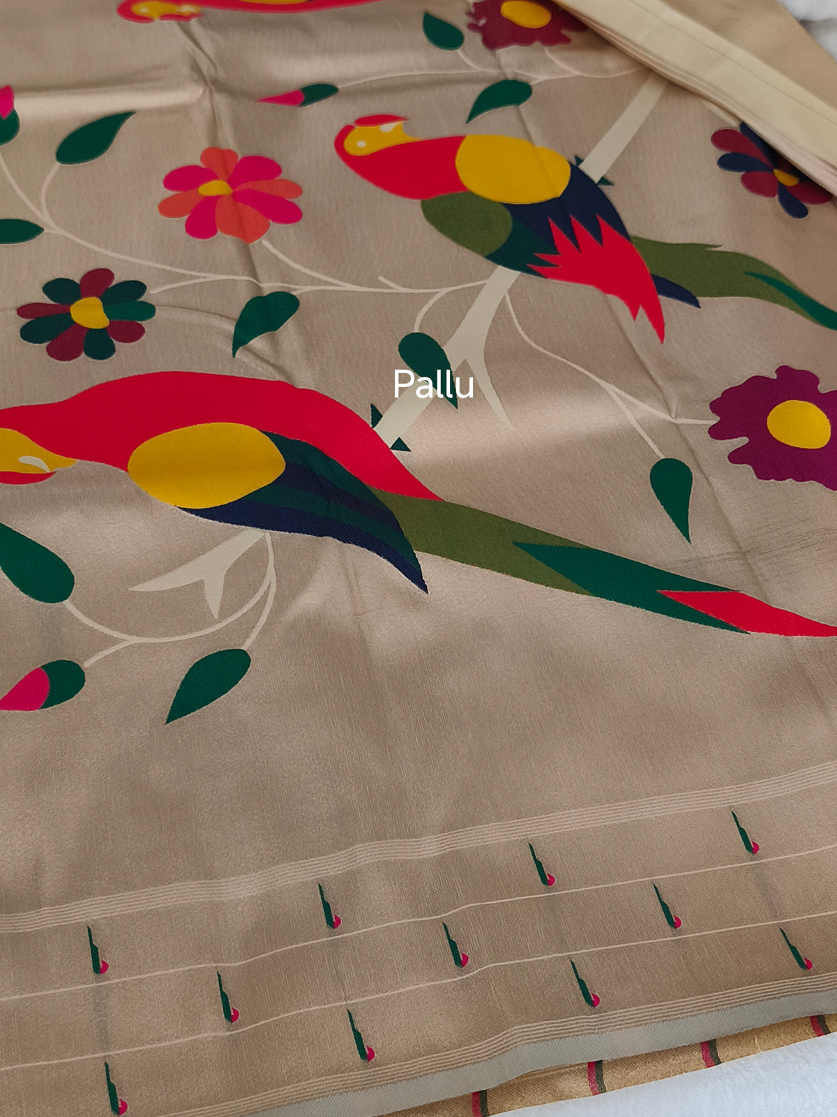 Paithani Border Semi Soft Silk Saree