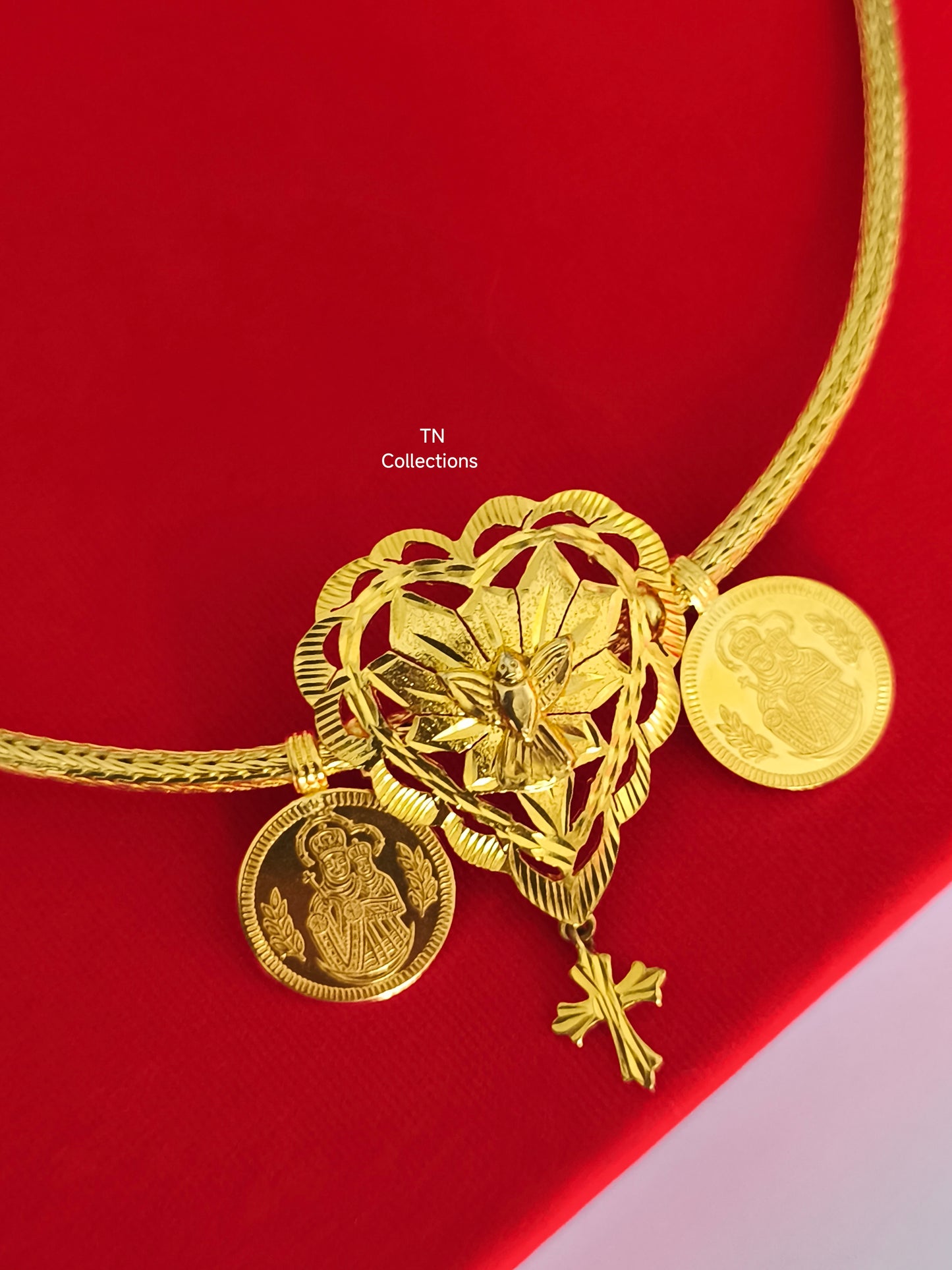 22ct Gold Plated Traditional Thalikodi