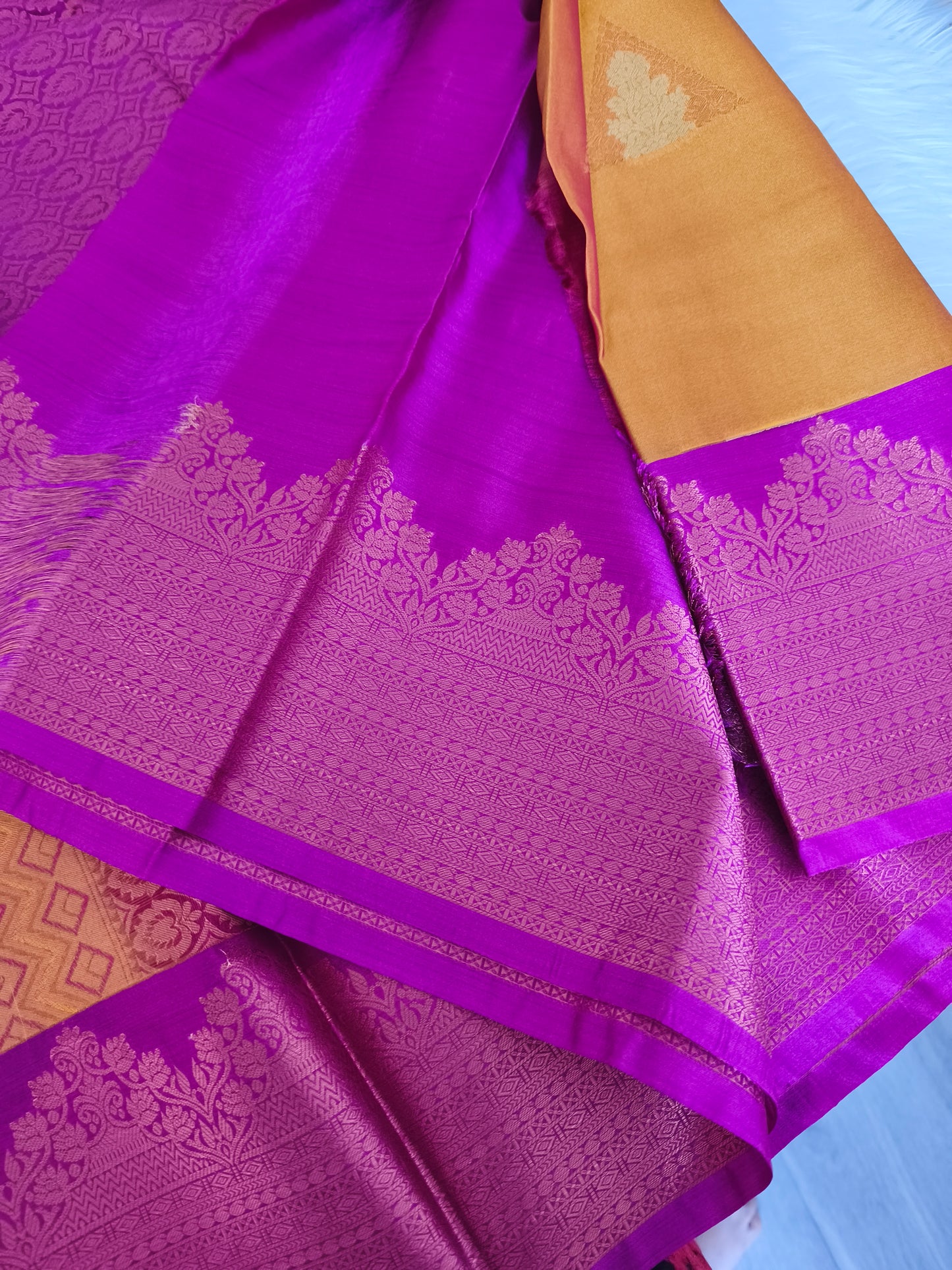 Premium Kanchi Semi Silk Saree