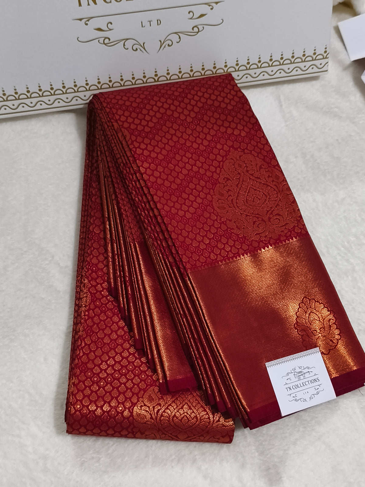 kanchi semi silk saree (Bridal Collection)