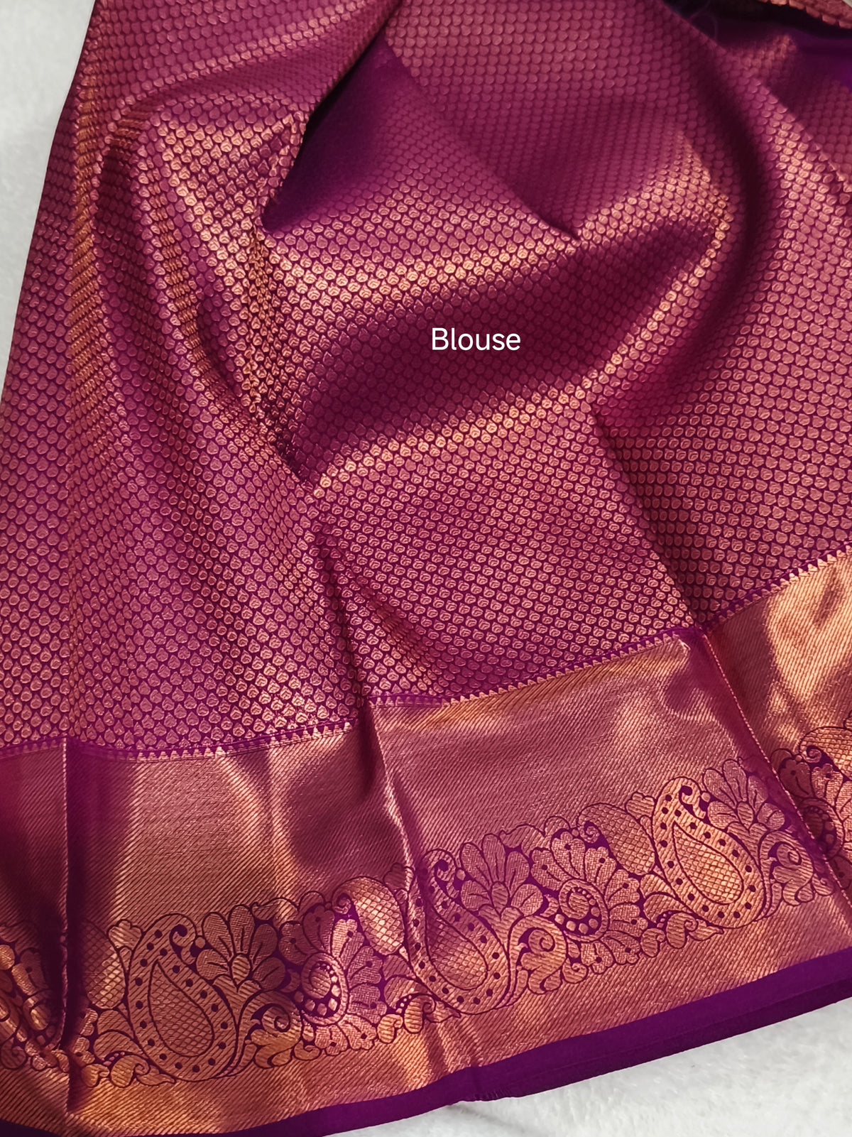 kanchi semi silk saree (Bridal Collection)