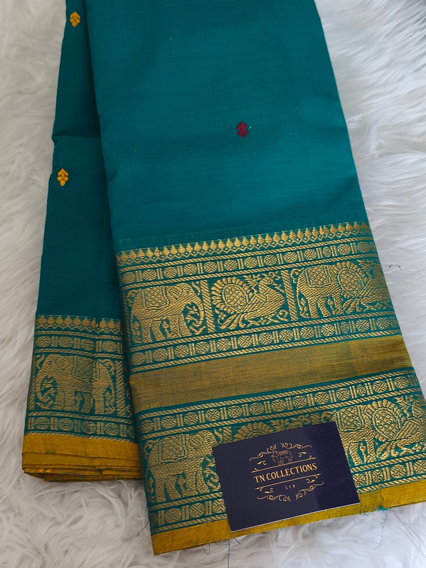 Pure Handloom kanchi cotton saree