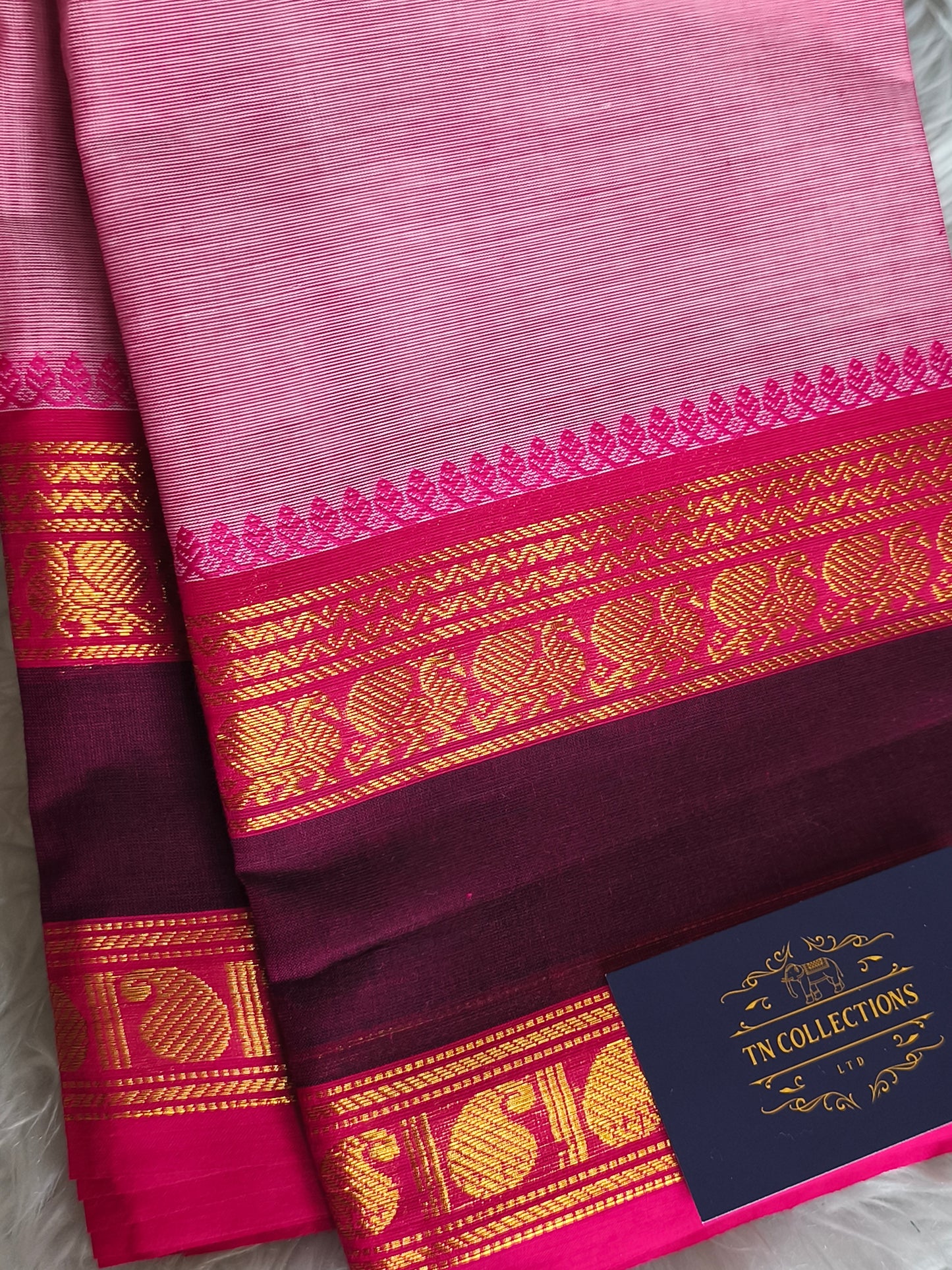 Pure kanchi Cotton Saree