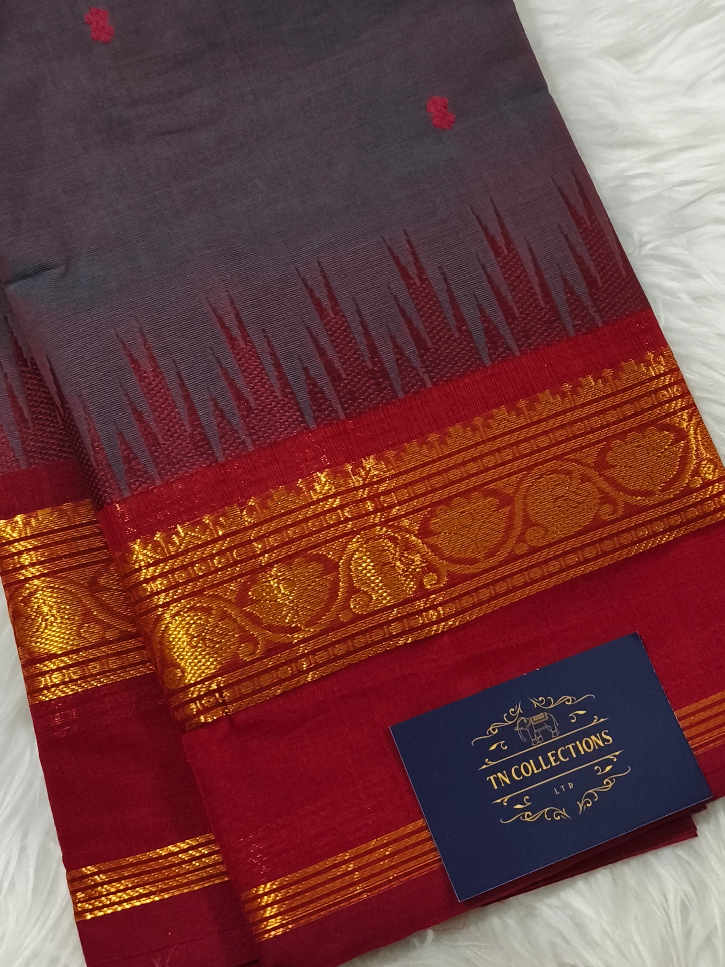 Traditional Pure Kanchi Cotton Saree