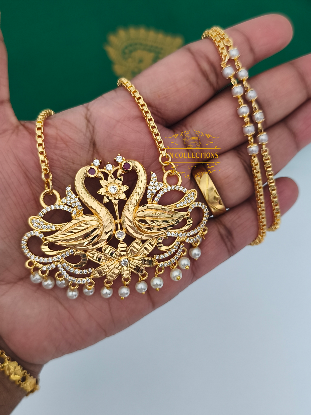 Micro Gold-Plated Traditional Attiyal Pathakkam set