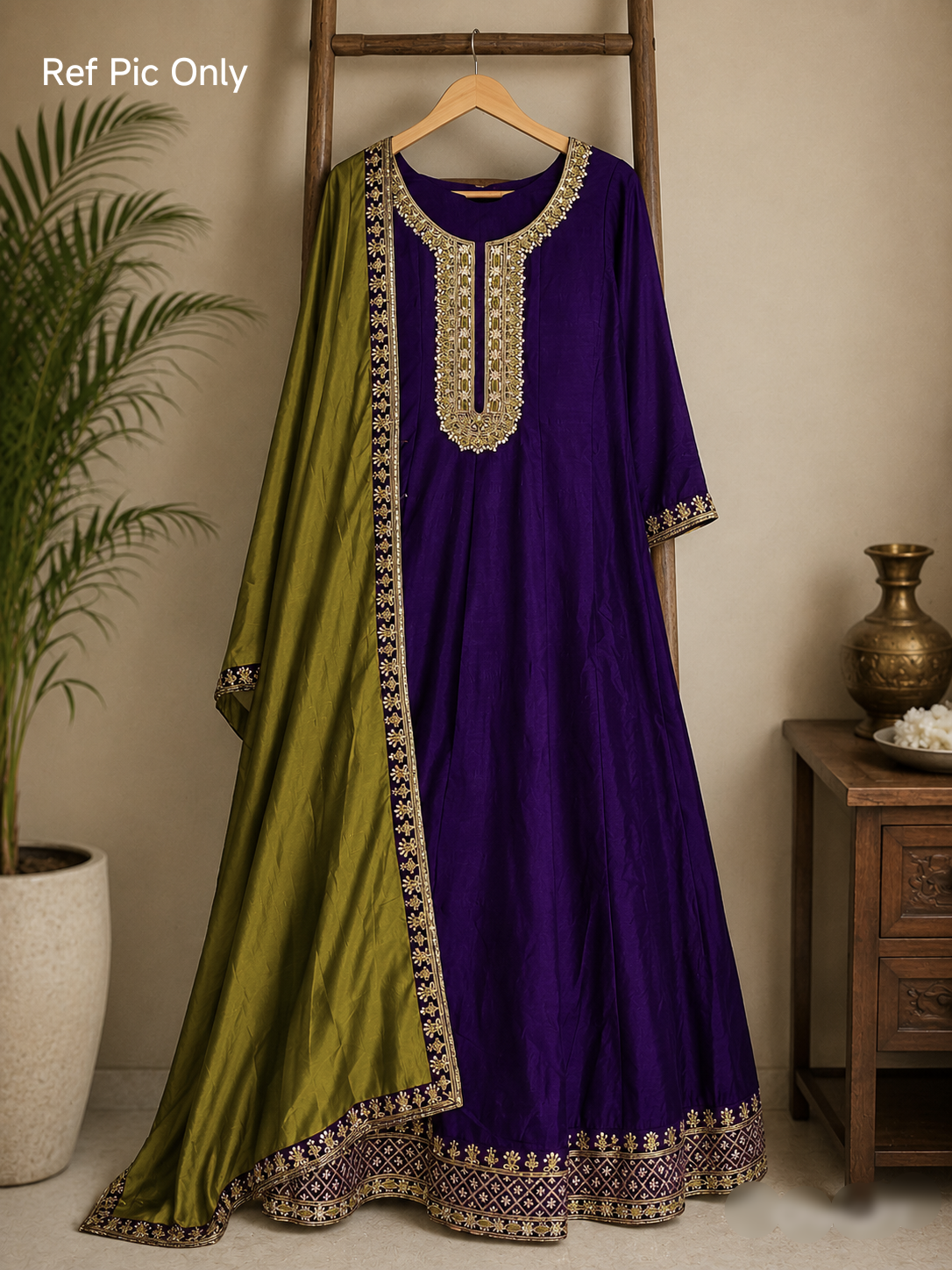 Readymade Anarkali Suit (Size 38)