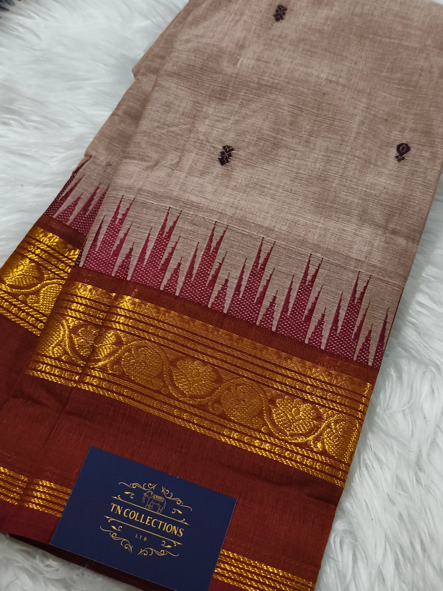 Traditional Pure Kanchi Cotton Saree