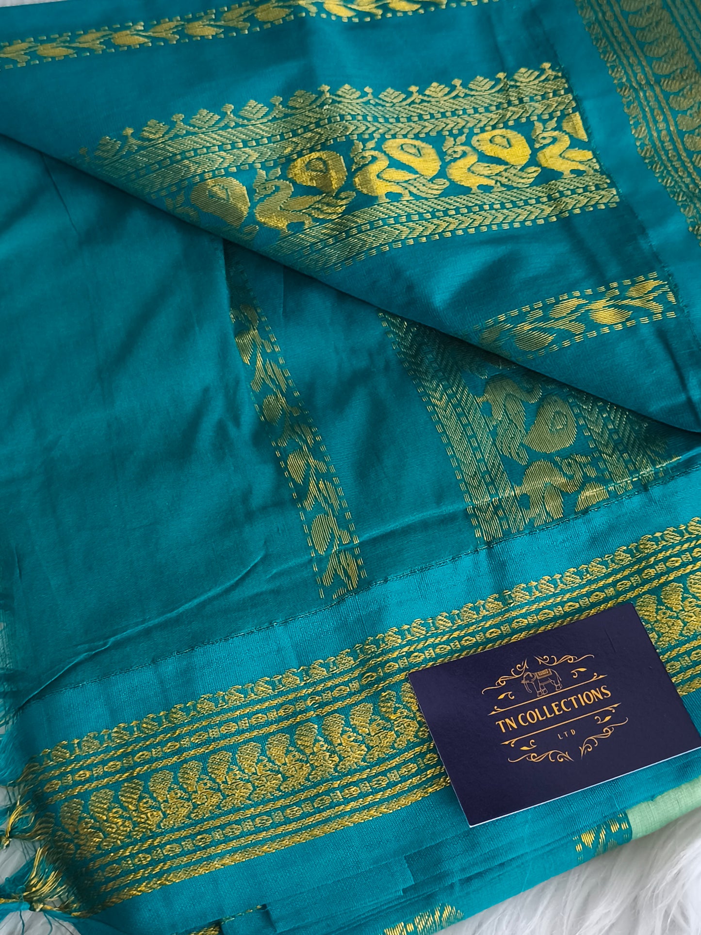 Kalyani Cotton Pattu Saree (Madisar 9 yards)