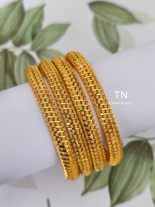 One gram gold forming Bangles Size 2.8