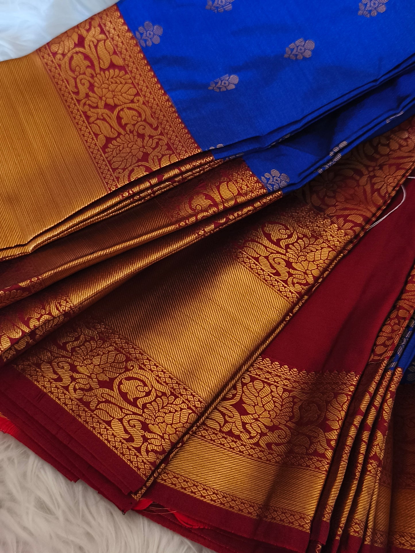 Premium Kanchi Semi silk saree