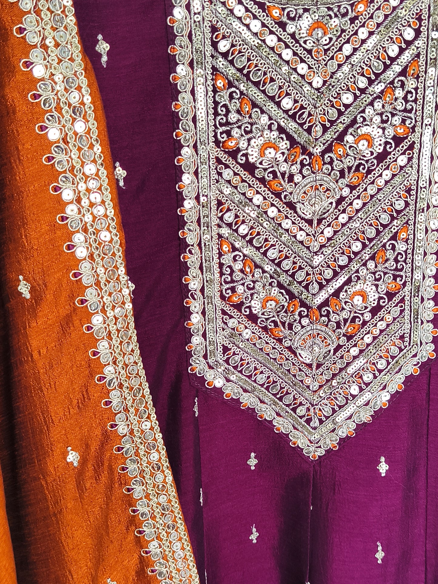 Grand 3pcs Party wear Anarkali Dress