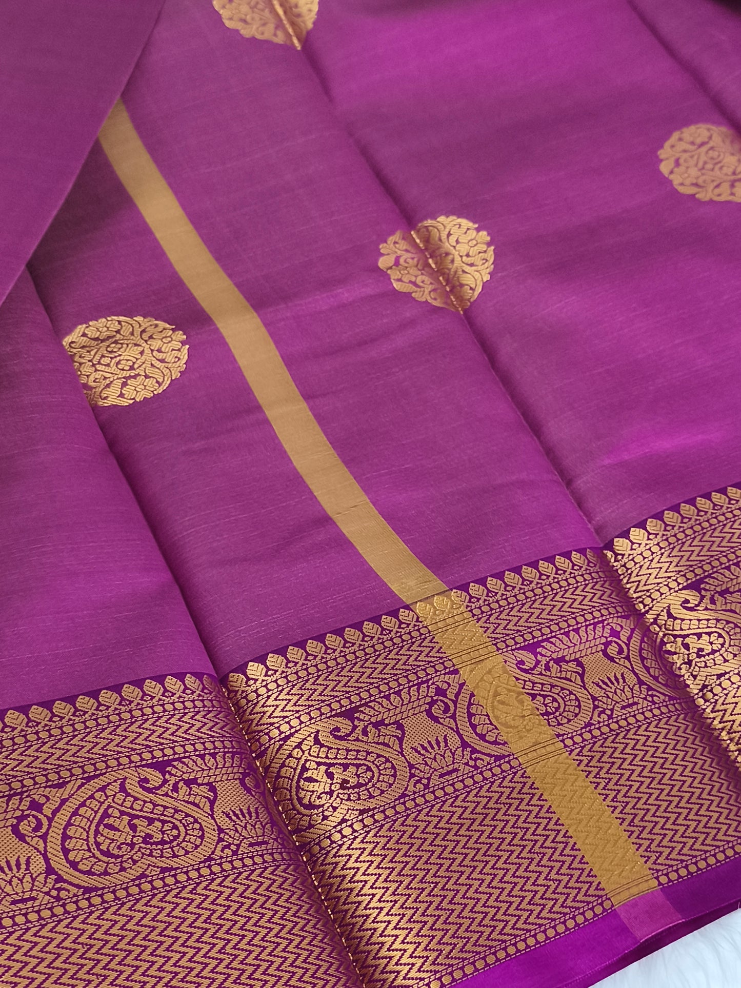 Kanchi Semi Soft silk saree