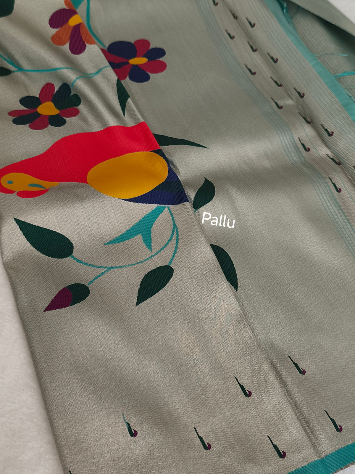 Paithani Border Semi Soft Silk Saree