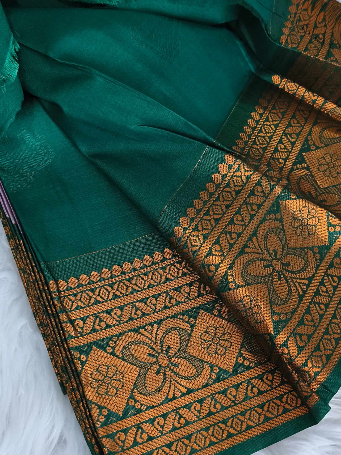 Korvai Premium Soft Silk Saree