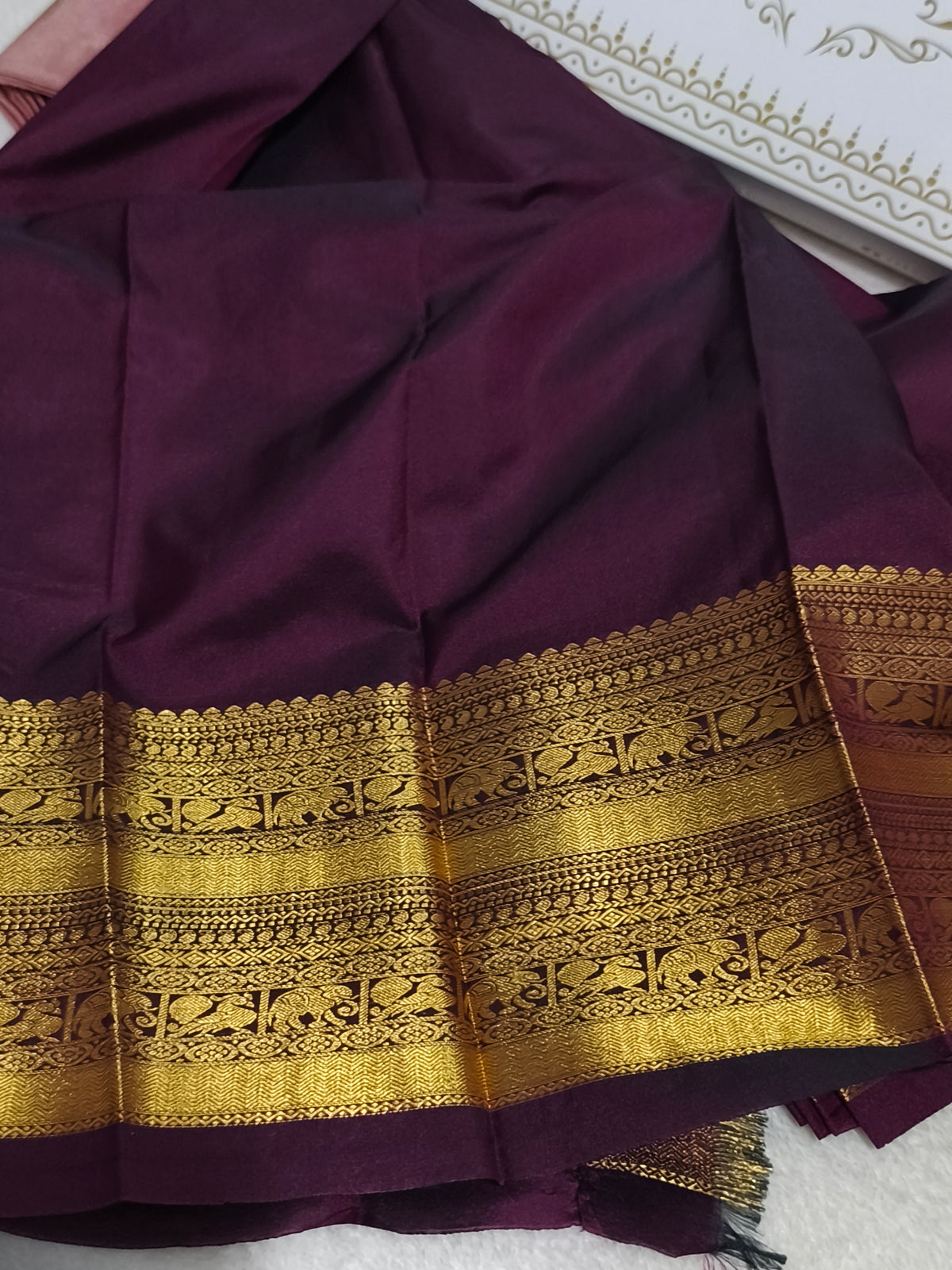 Premium kanchi semi silk saree