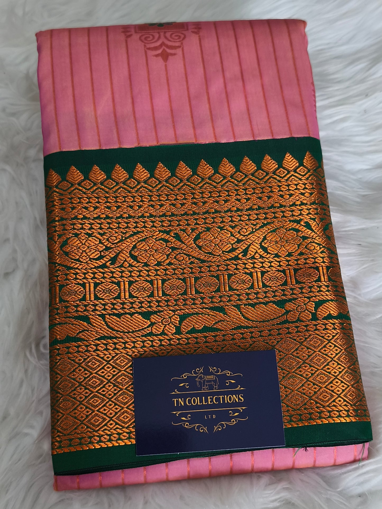 Kanchivaram Vairaoosi Bridal Silk Saree