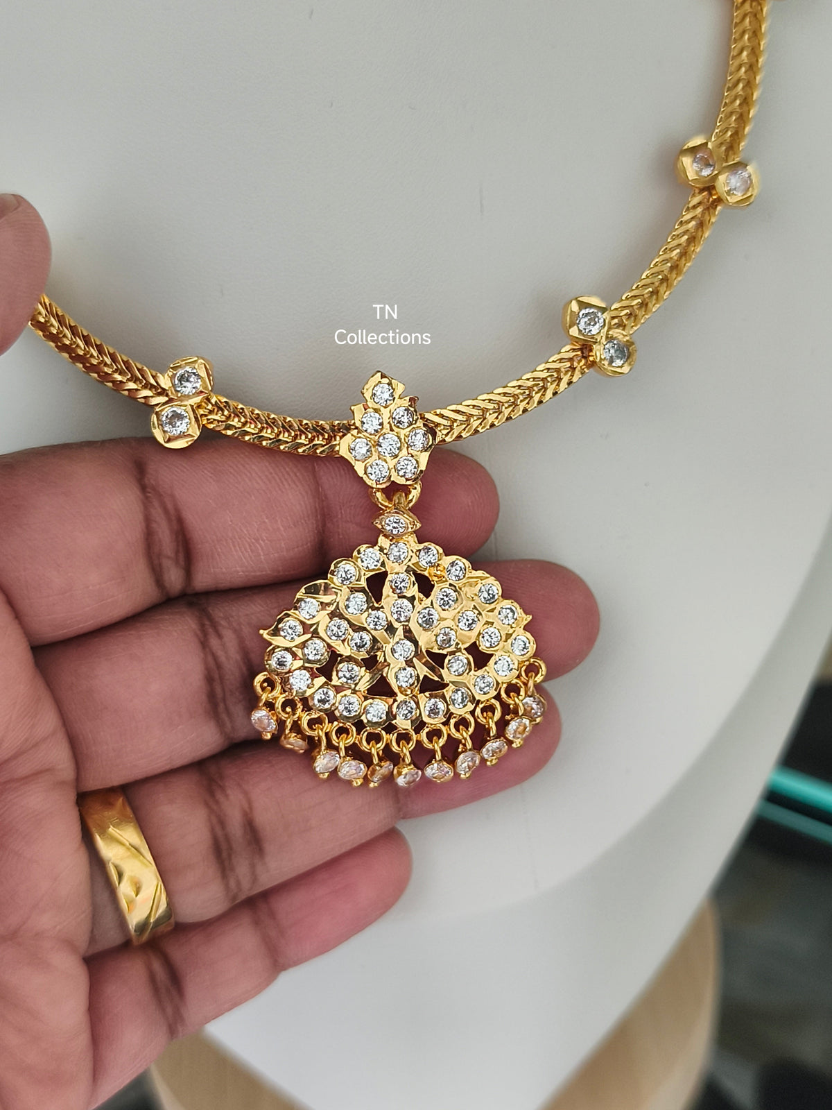 Micro Gold-Plated Traditional Attiyal Pathakkam set
