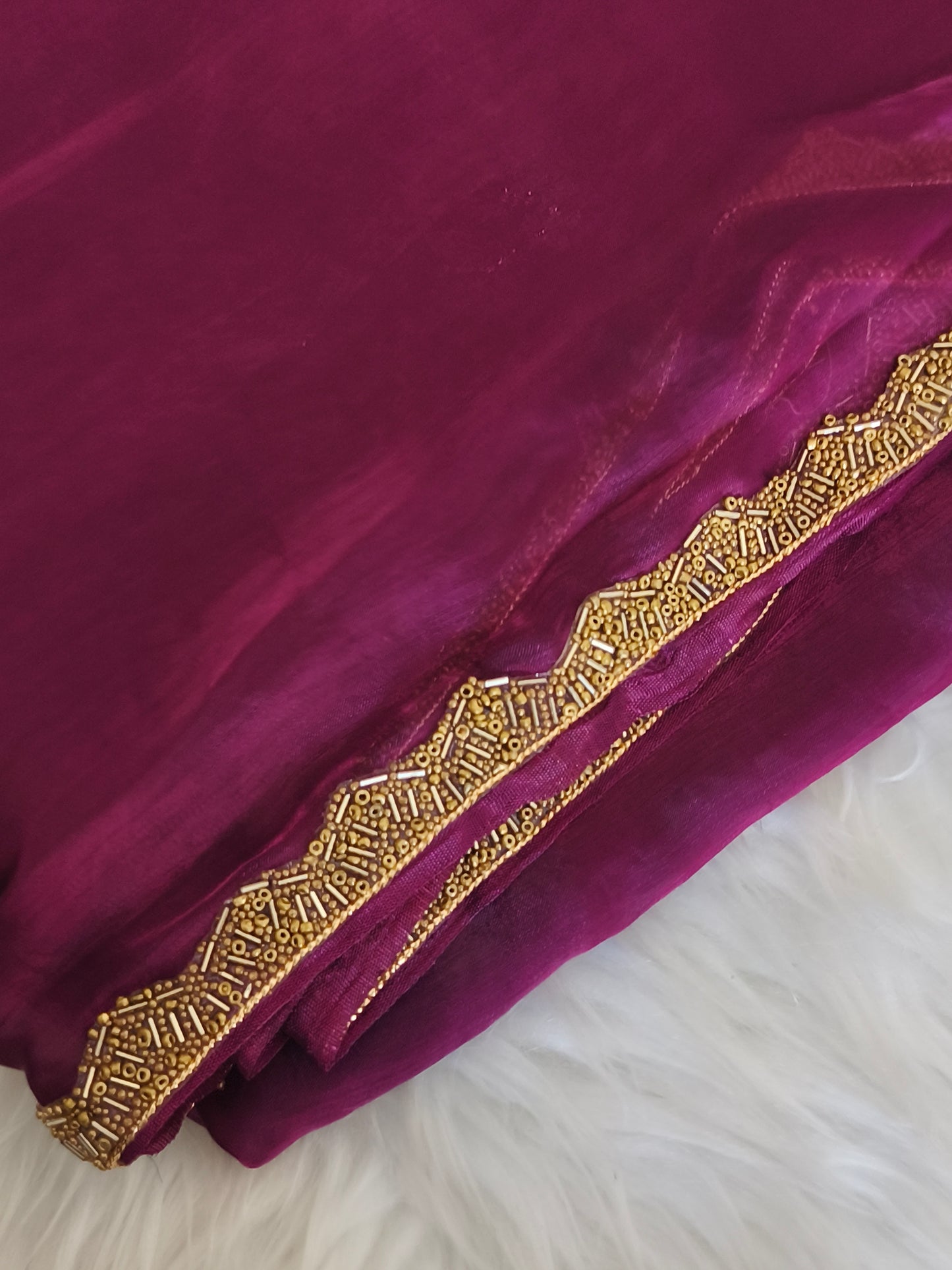 Soft Fendy Chiffon Party Saree