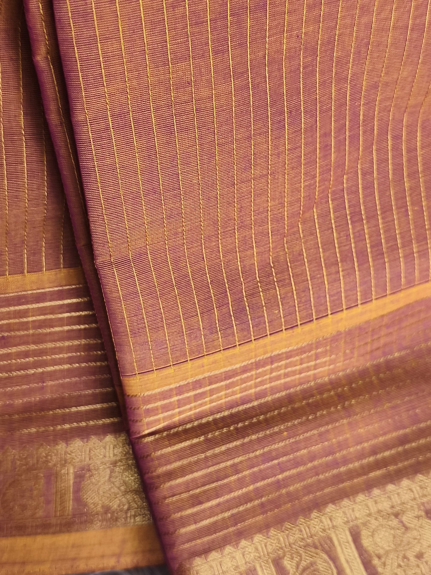 Pure Premium Kanchi cotton saree (120's count)