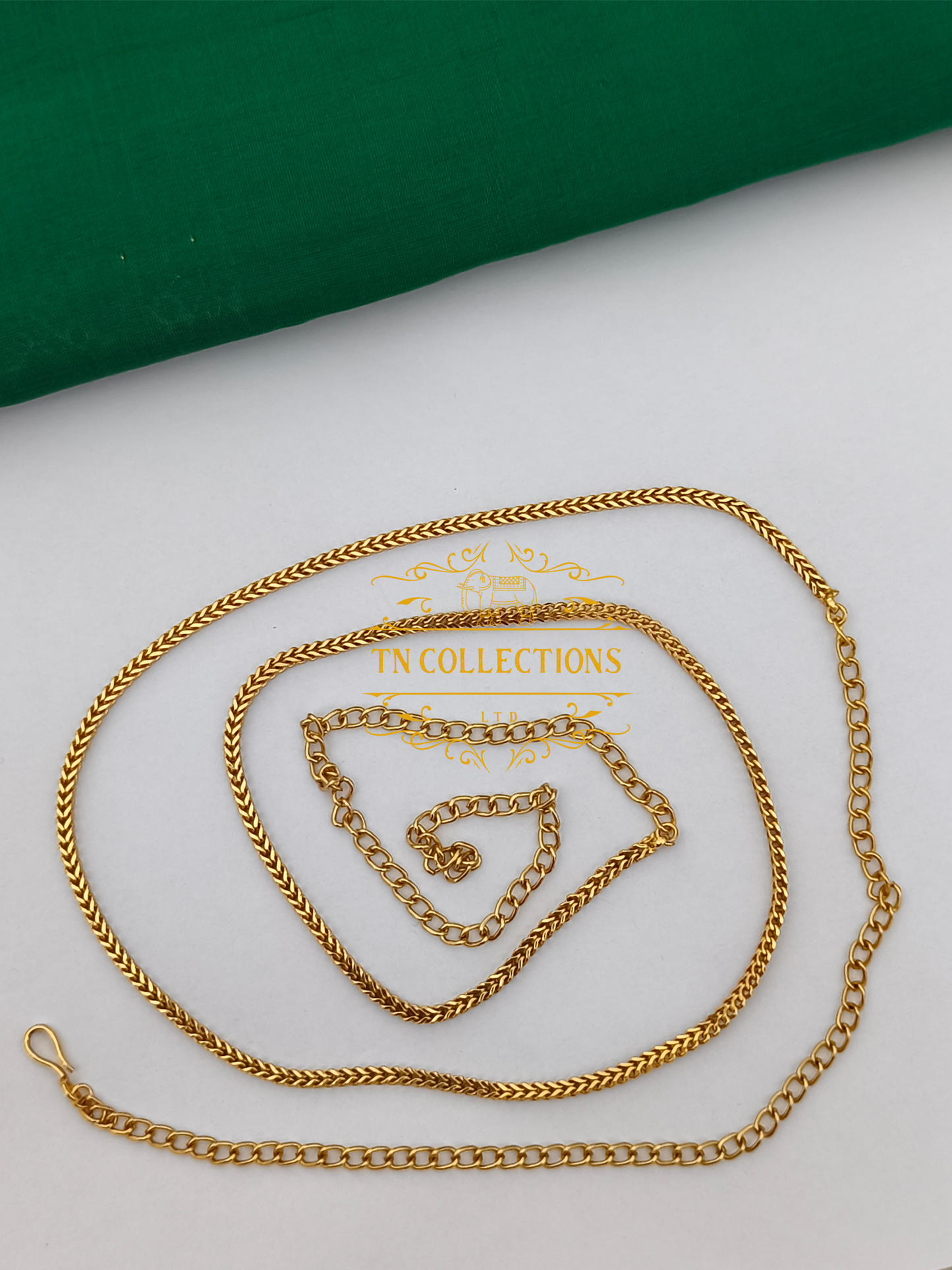 Antique Polish Simple Waist chain