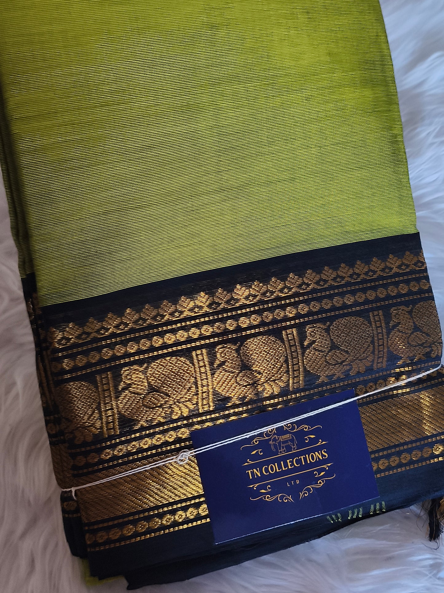 Pure Handloom kanchi cotton saree