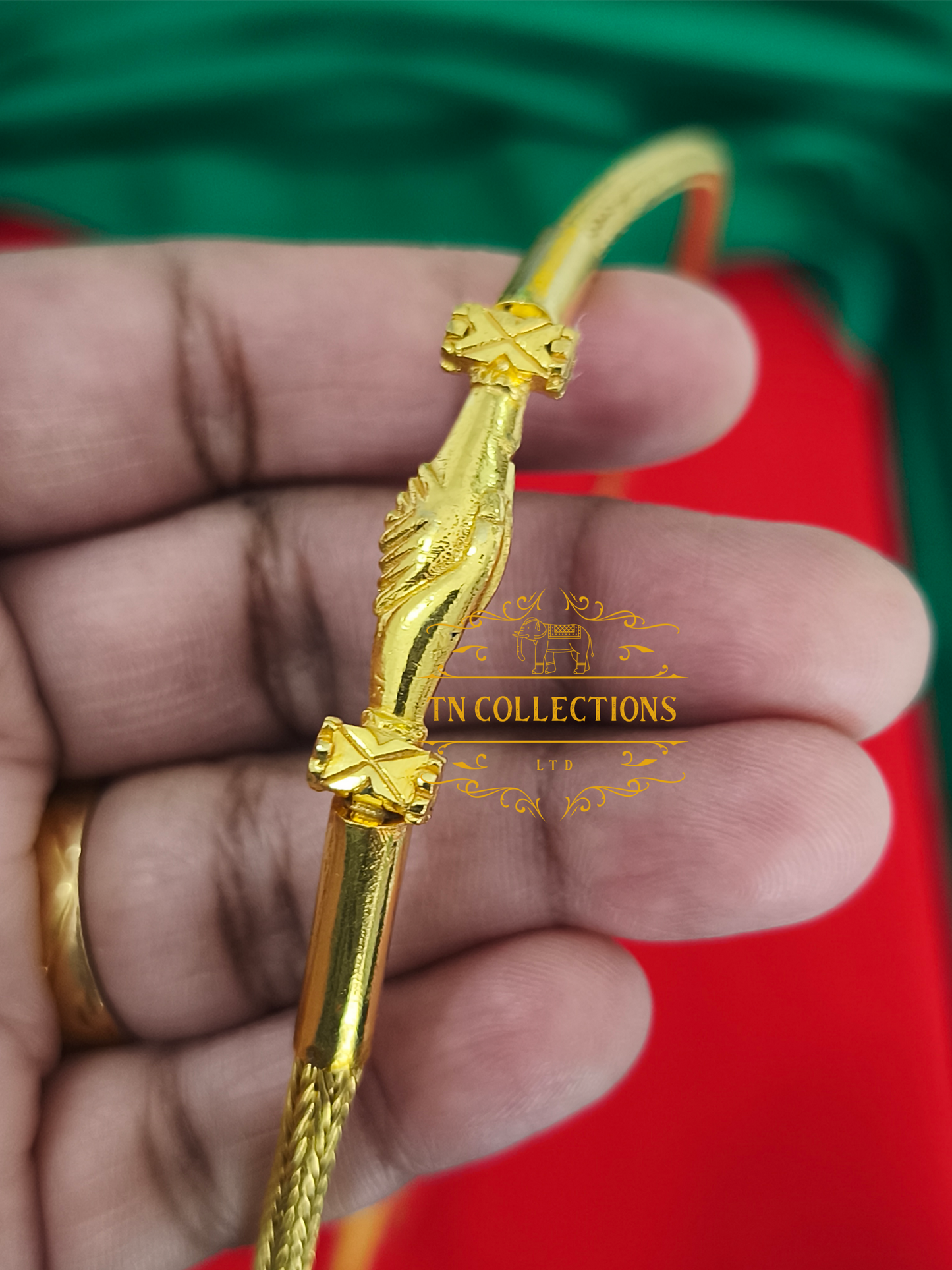 22ct Gold Plated Traditional Thalikodi with Angel Thali