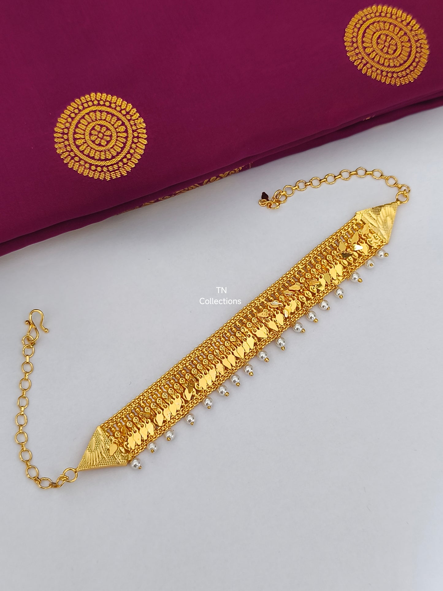 Micro Gold plated Choker Necklace