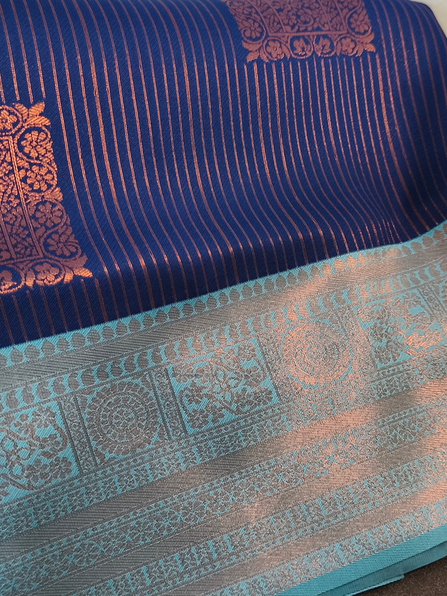 Kanjivaram Semi Silk saree