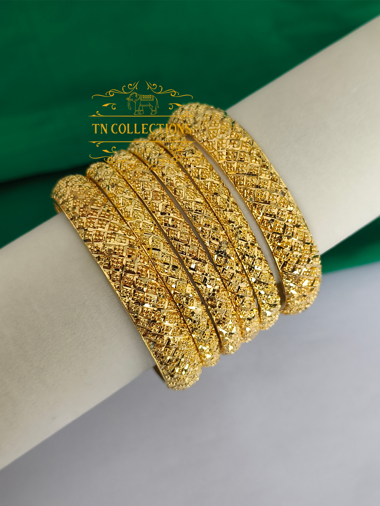 One gram gold plated Bangles Set
