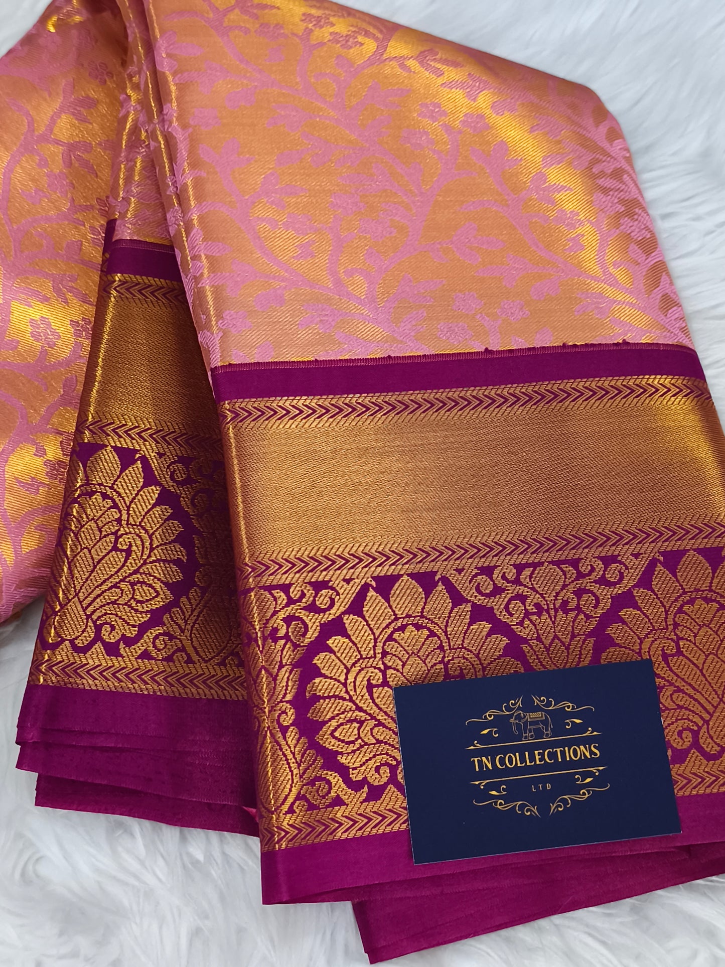 Kanchivaram Tissue Silk Saree