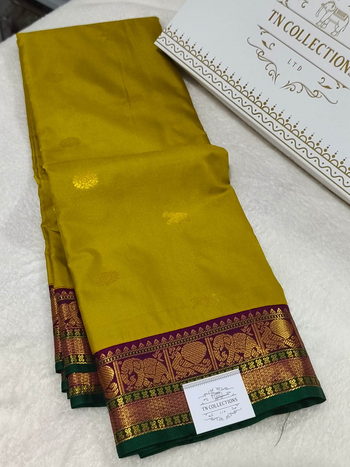 Premium Semi kanchipuram Silk Saree