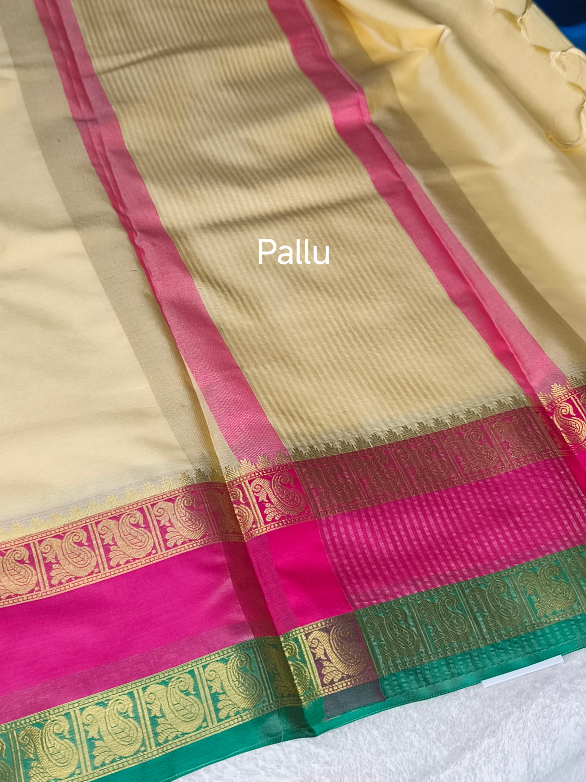 Semi Kanjivaram Banaras Soft Silk Saree